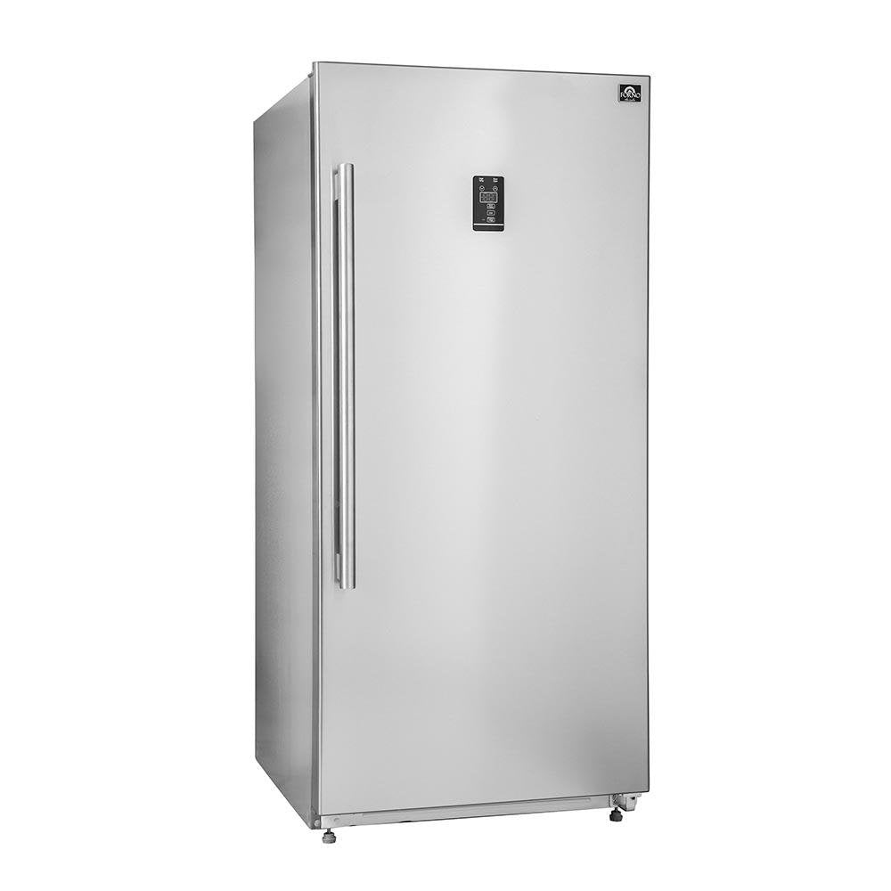 Forno Pro-Style Refrigerator and Freezer - 2 x 28-Inch - 27.6 cu.ft (FFFFD1933-60S)