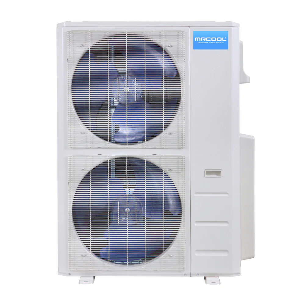 MRCOOL DIY 4th Gen Mini Split - 4-Zone 48,000 BTU Ductless Air Conditioner and Heat Pump with 18K + 12K + 12K + 9K Wall Mount Air Handlers