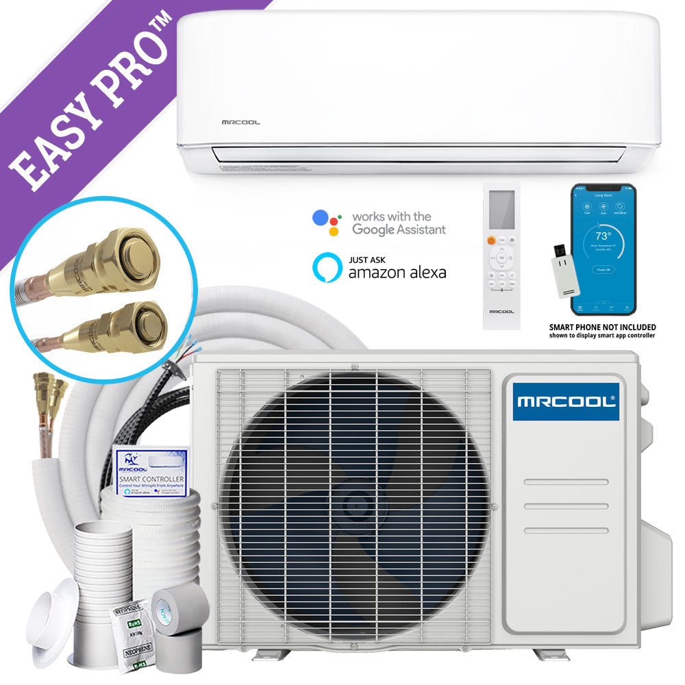 MRCOOL Easy Pro 18K BTU, 18.5 SEER, Ductless Mini-Split Heat Pump System (EZPRO-18-HP-23016)