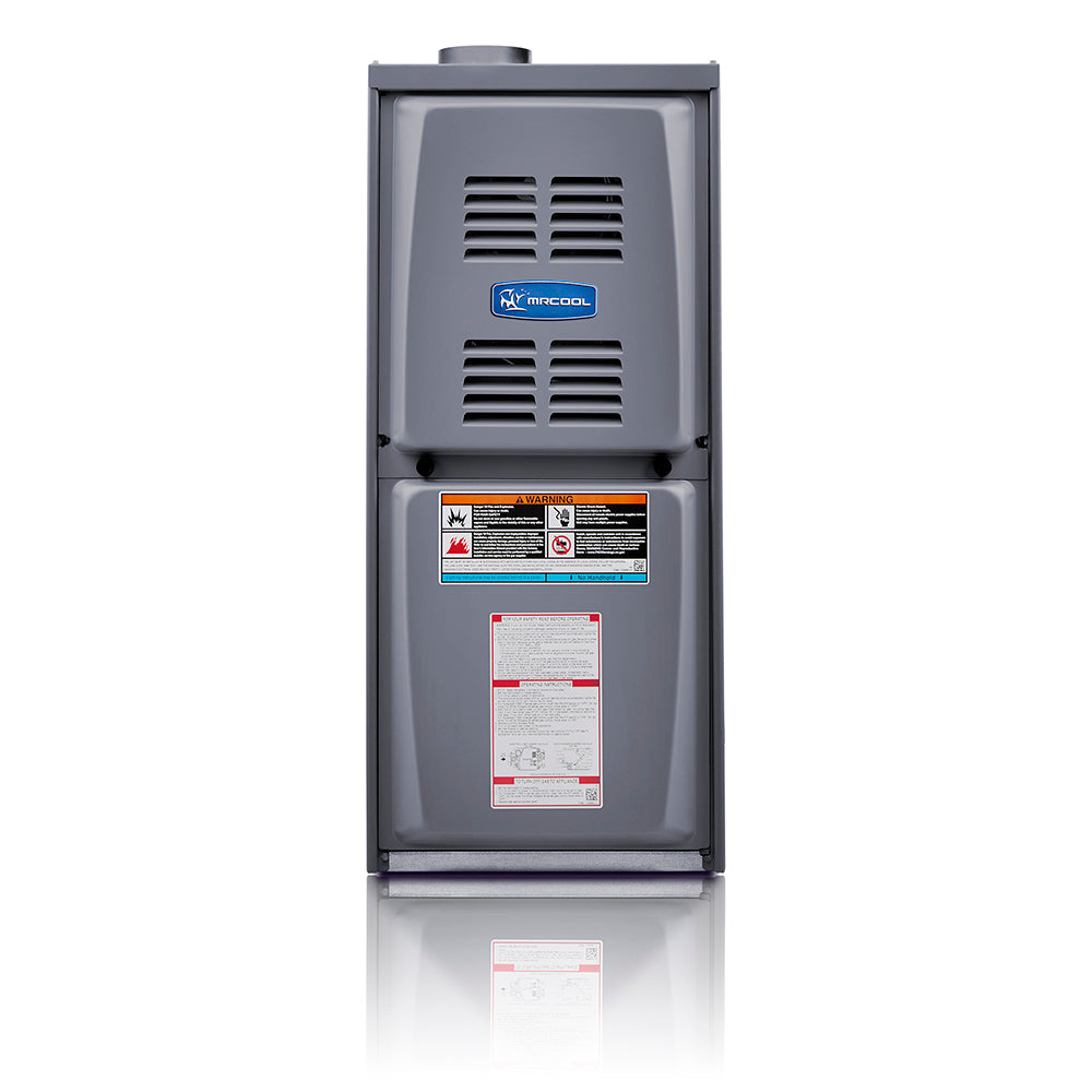 MRCOOL Signature Series - Central Air Conditioner & Gas Furnace Split System - 2 Ton, 17.2 SEER, 24K BTU, 80% AFUE - 17.5-Inch Cabinet - Horizontal