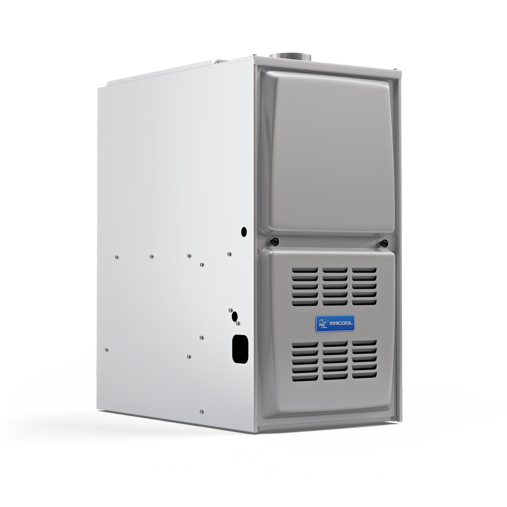 MRCOOL Signature Series - Central Air Conditioner & Gas Furnace Split System - 1.5 Ton, 16 SEER, 18K BTU, 80% AFUE - 14.5-Inch Cabinet - Upflow