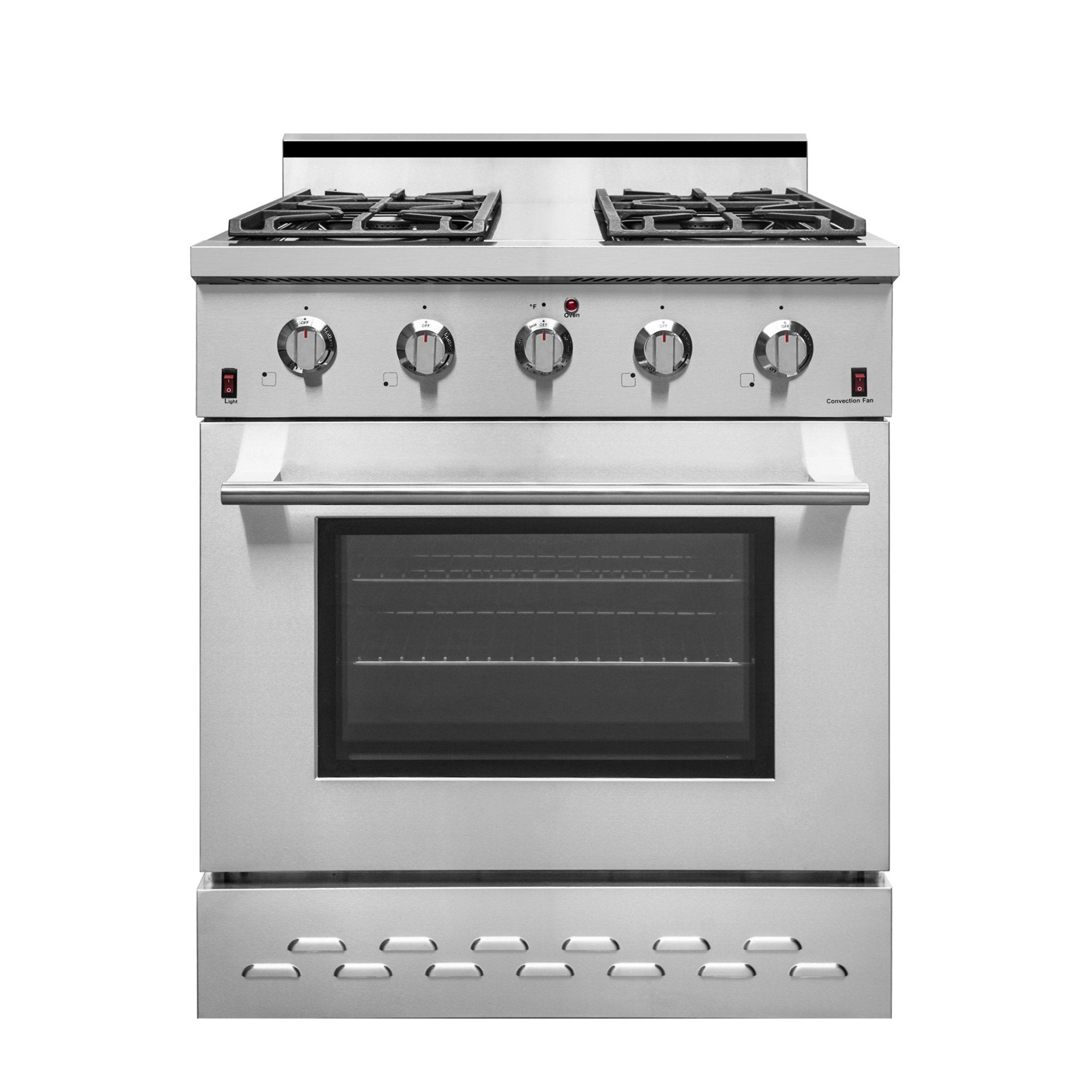 NXR 30-Inch 4.5 cu.ft. Pro-Style Gas Range with Convection Oven in Stainless Steel (SC3055)