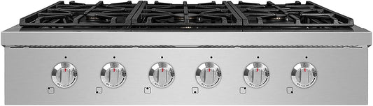 NXR 36” Cooktop - 6 Sealed Burners Sealed Burners in Stainless Steel (SCT3611)