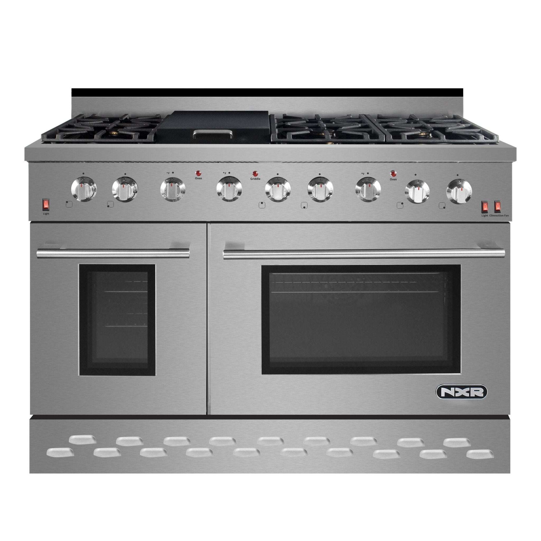 NXR 48-Inch 7.2 cu.ft. Pro-Style Gas Range with Convection Oven in Stainless Steel (SC4811)