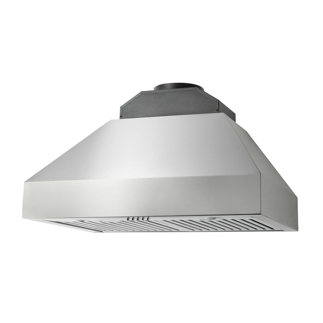 Thor Kitchen 30” Professional Wall Mount Pyramid Range Hood with 1000 CFM Motor in Stainless Steel (TRH30P)