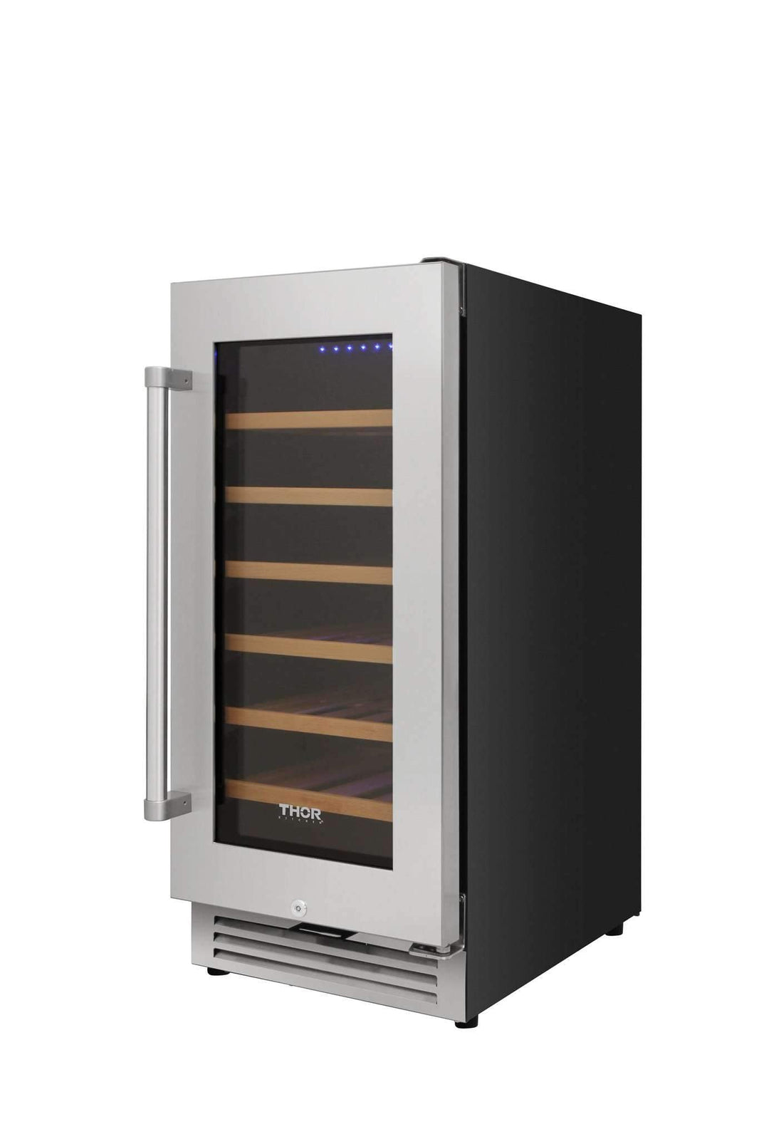 Thor Kitchen 15” Built-in Wine Cooler with 33-Bottle Capacity and Sabbath Mode (TWC1501)