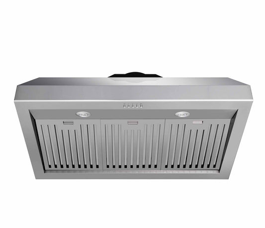 Thor Kitchen 36-Inch Professional Under Cabinet Range Hood in Stainless Steel with 1000 CFM - 11-Inch Tall (TRH3606)