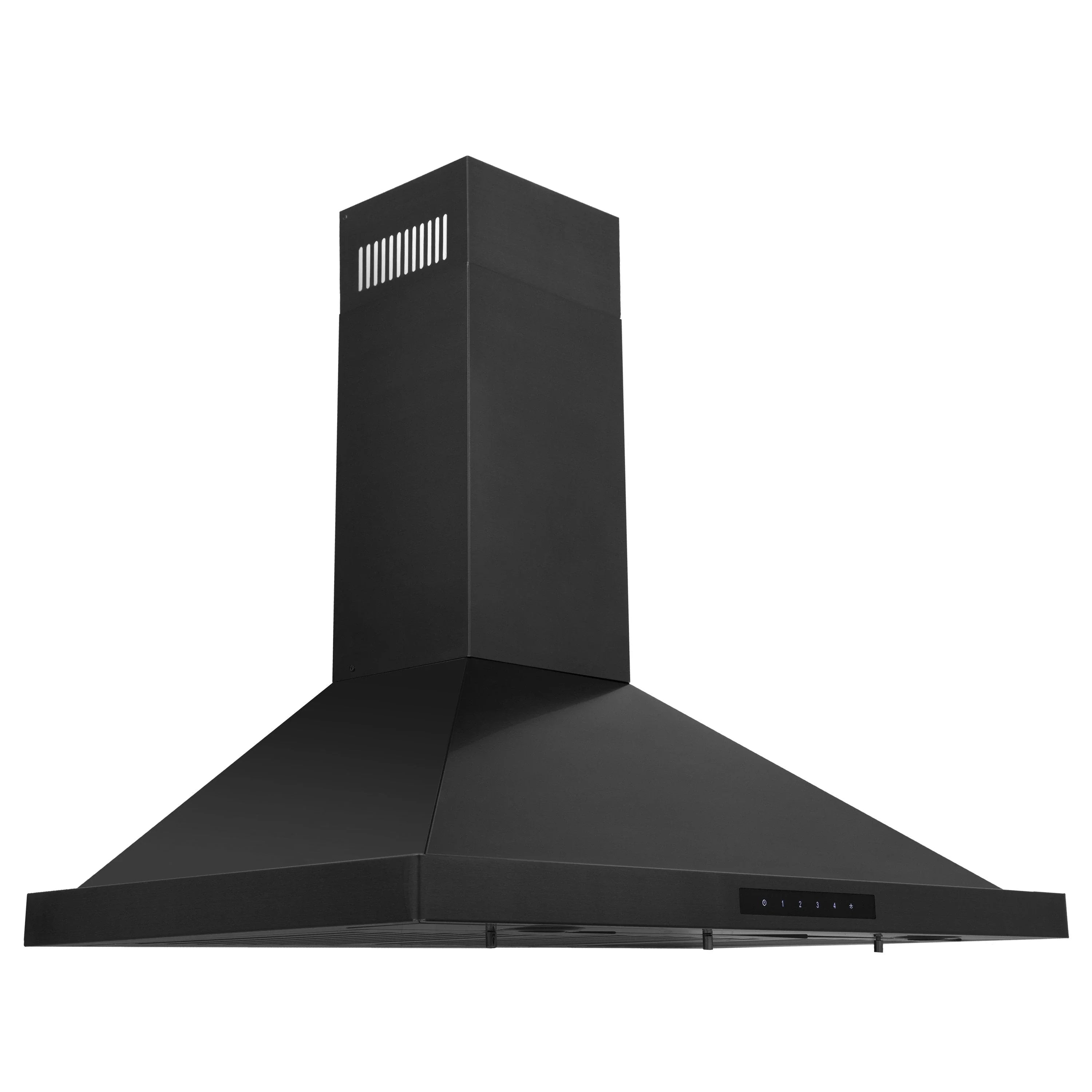 ZLINE 30-Inch Convertible Vent Wall Mount Range Hood in Black Stainless Steel (BSKBN-30)