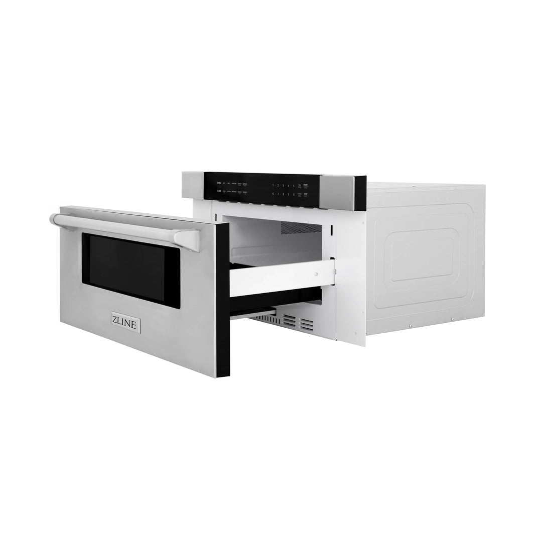 ZLINE 30" 1.2 cu. ft. Built-In Microwave Drawer in Stainless Steel (MWD-30)