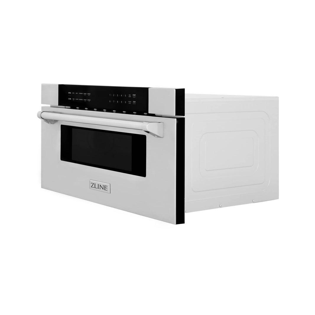 ZLINE 30" 1.2 cu. ft. Built-In Microwave Drawer in Stainless Steel (MWD-30)