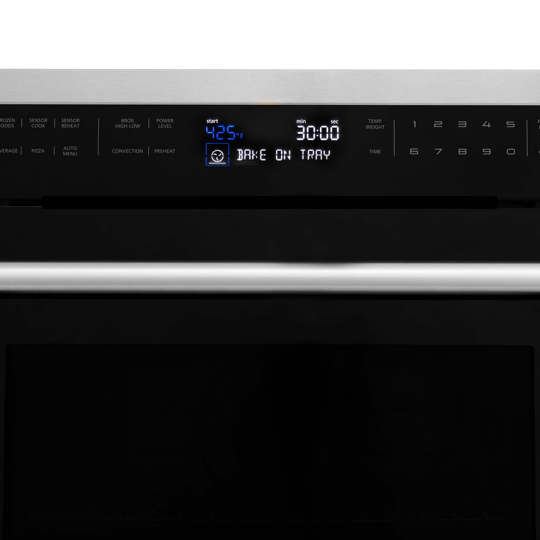 ZLINE 24" Built-in Convection Microwave Oven in Stainless Steel with Speed and Sensor Cooking (MWO-24)