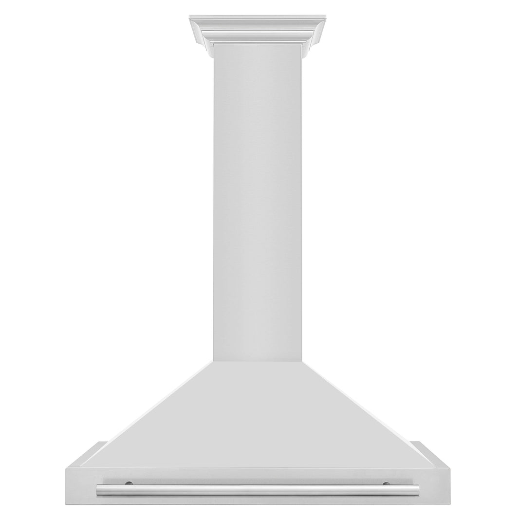 ZLINE 36-Inch Wall Mounted Range Hood in Stainless Steel with Stainless Steel Handle (KB4STX-36)