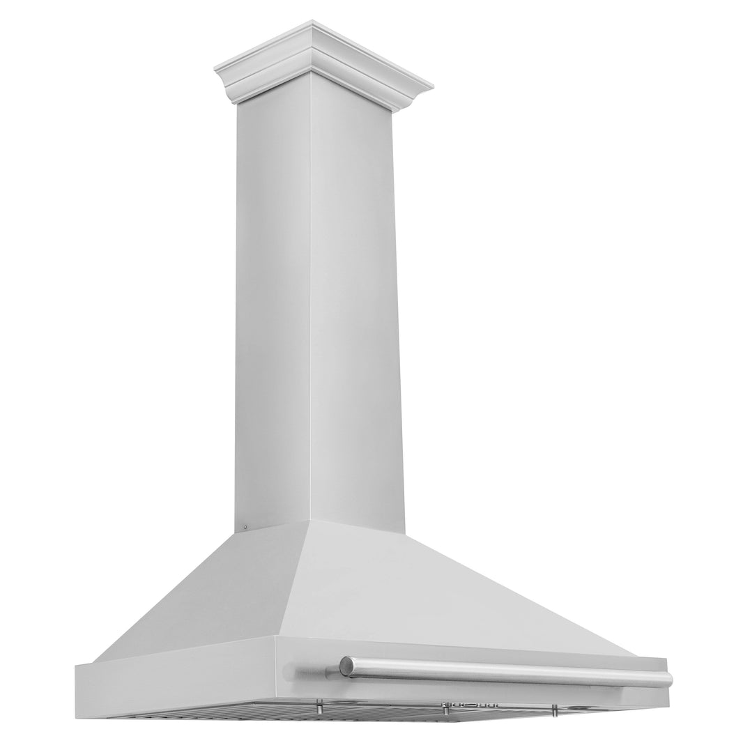 ZLINE 36-Inch Wall Mounted Range Hood in Stainless Steel with Stainless Steel Handle (KB4STX-36)