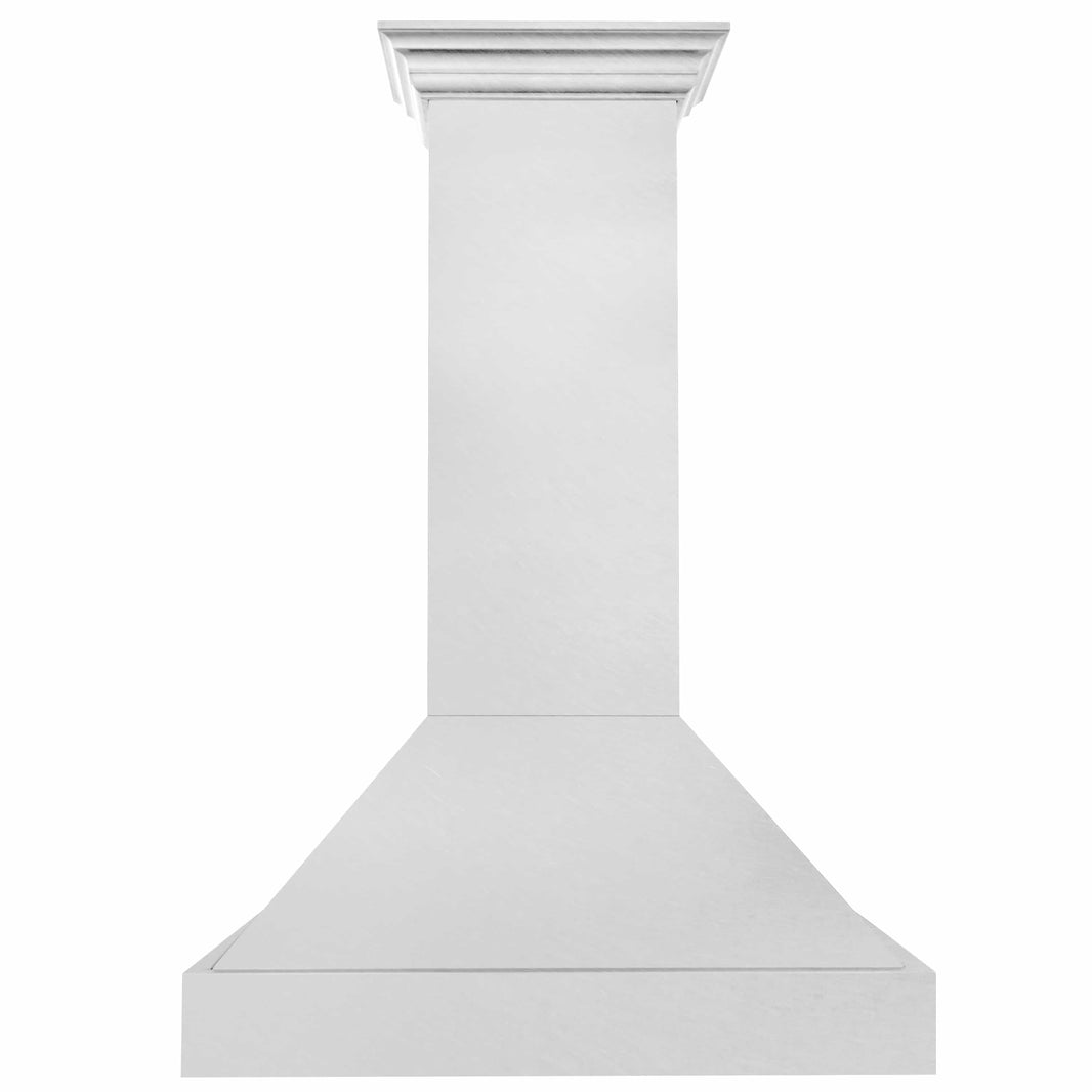 ZLINE 36-Inch DuraSnow Stainless Steel Wall Mount Range Hood with DuraSnow Shell (8654SN-36)