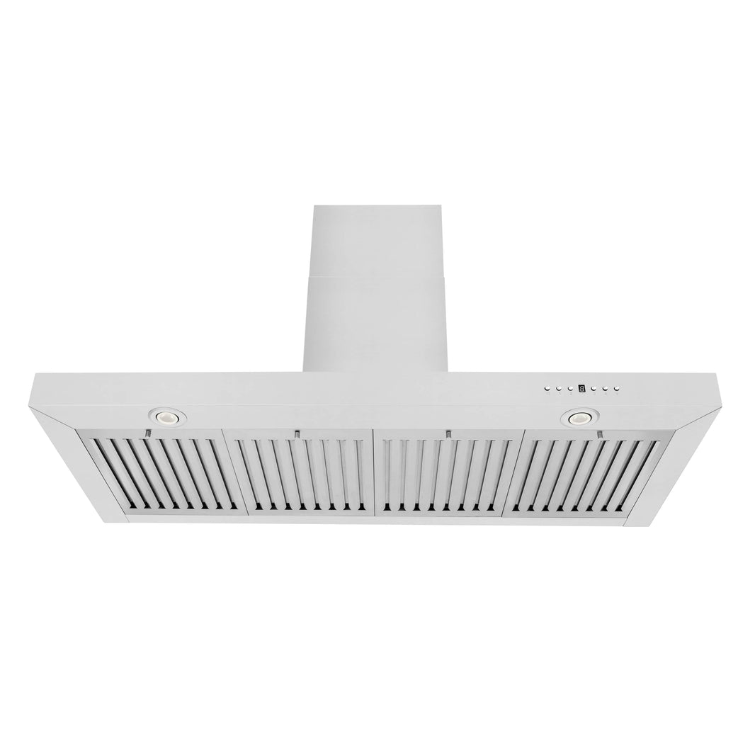 ZLINE 48-Inch Convertible Vent Wall Mount Range Hood in Stainless Steel (KE-48)