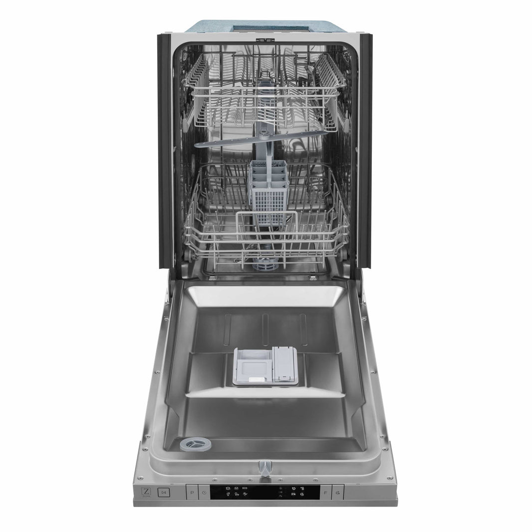 ZLINE 18" Dishwasher in DuraSnow Stainless Steel with Stainless Steel Tub and Modern Style Handle (DW-SN-18)