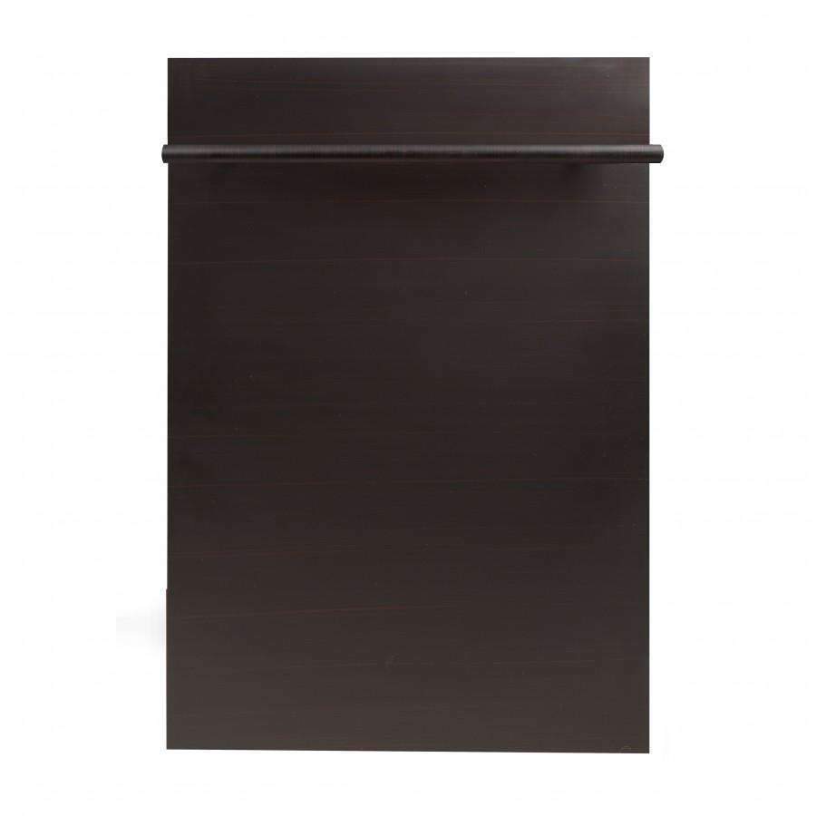 ZLINE 18' Dishwasher in Oil-Rubbed Bronze with Stainless Tub and Modern Handle (DW-ORB-18)