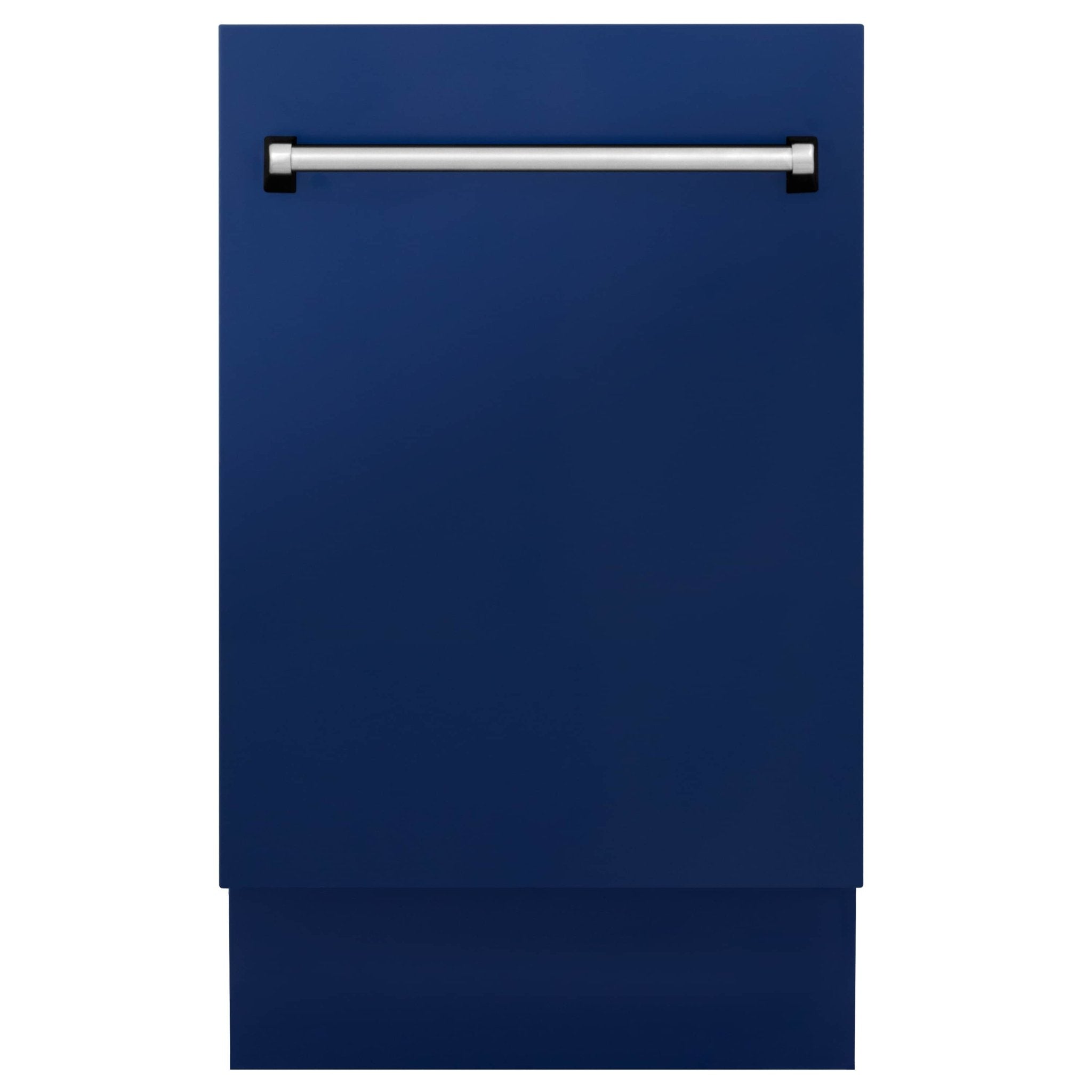 ZLINE 18" Tallac Series 3rd Rack Top Control Dishwasher in Blue Gloss with Stainless Steel Tub, 51dBa (DWV-BG-18)