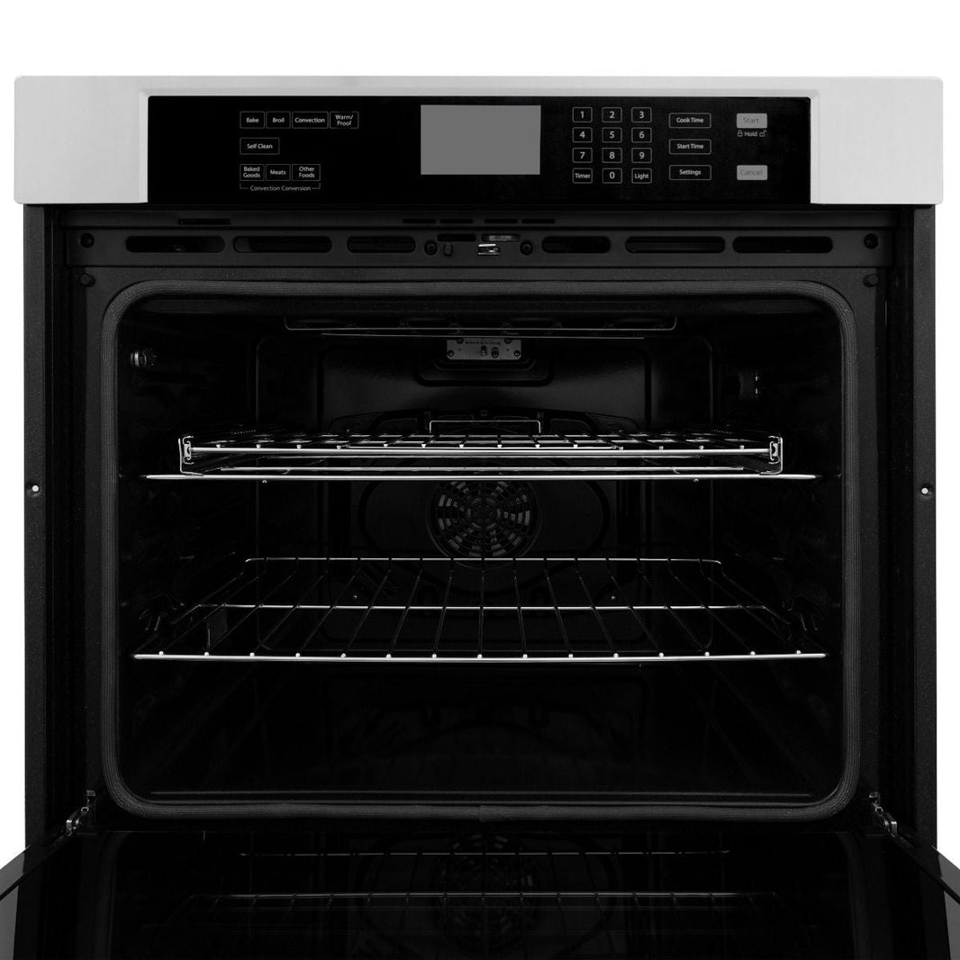 ZLINE 2-Piece Appliance Package - 30" Rangetop & 30" Double Wall Oven in Stainless Steel (2KP-RTAWD30)