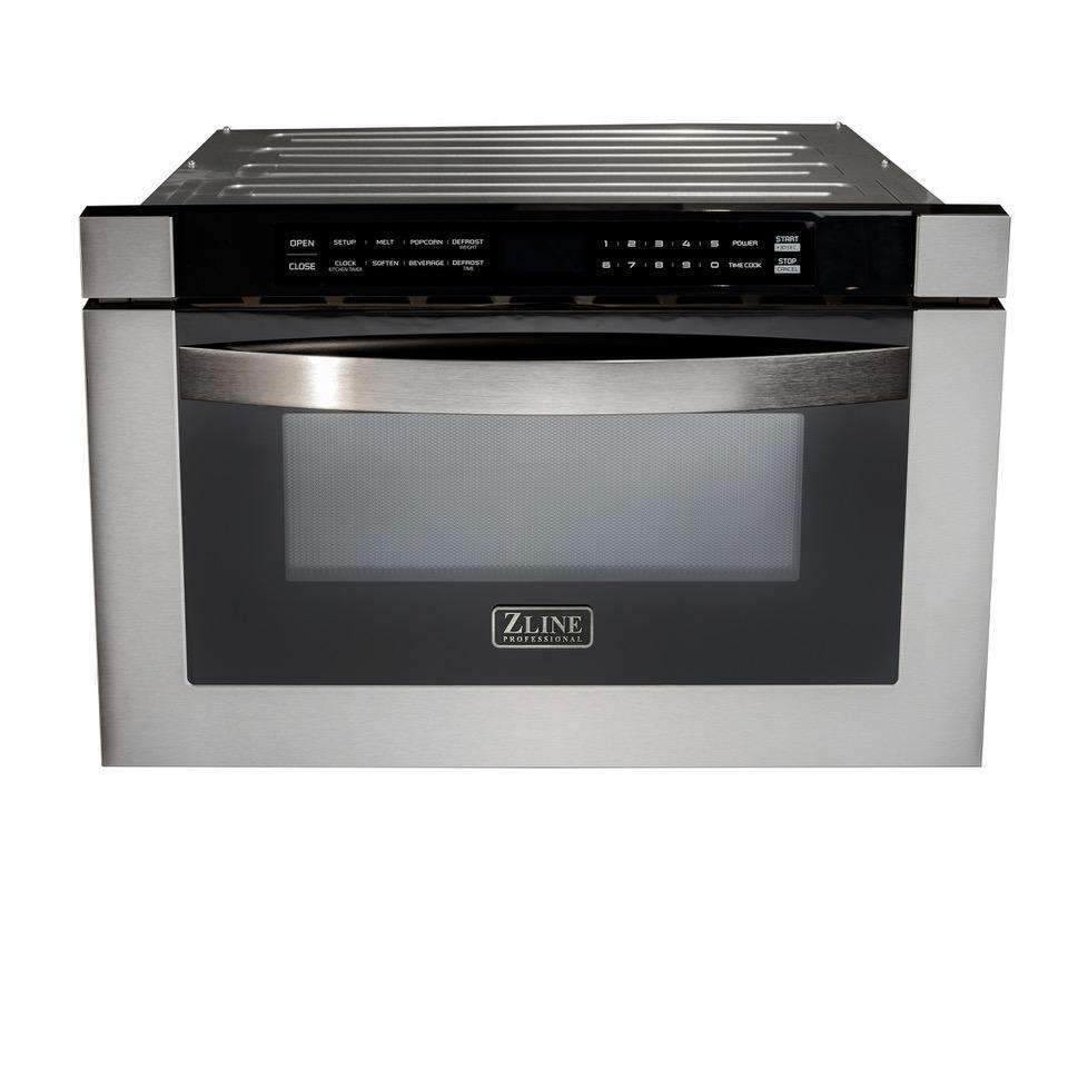 ZLINE 24" 1.2 cu. ft. Built-in Microwave Drawer in Stainless Steel (MWD-1)