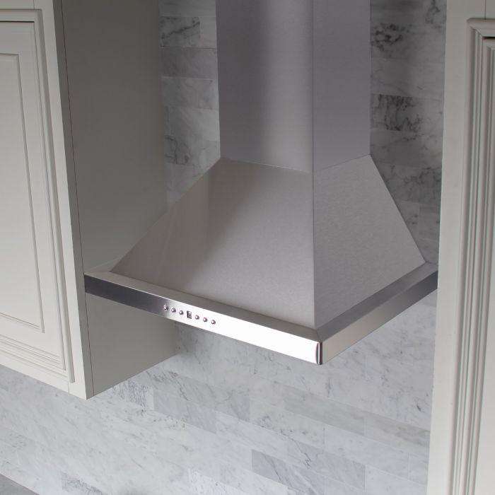 ZLINE 24-Inch Convertible Vent Wall Mount Range Hood in Stainless Steel (KB-24)