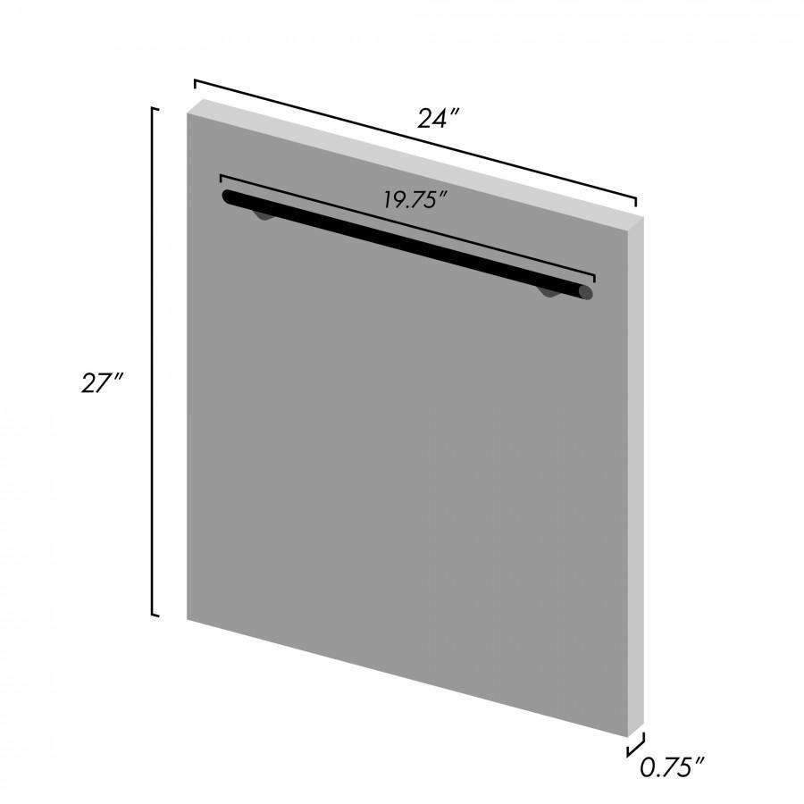 ZLINE 24" Dishwasher in DuraSnow Stainless Steel with Modern Handle (DW-SN-24)