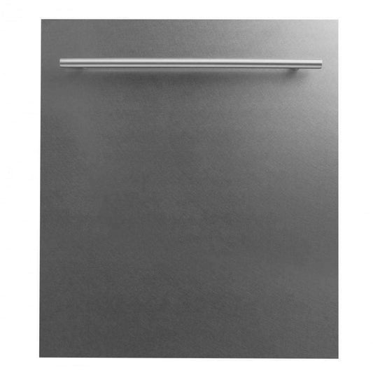 ZLINE 24" Dishwasher in DuraSnow Stainless Steel with Modern Handle (DW-SN-24)