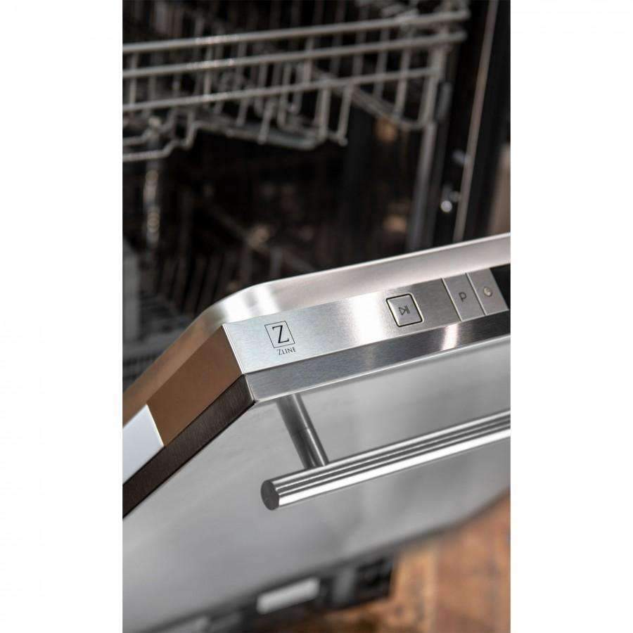 ZLINE 24" Dishwasher in Stainless Steel with Modern Handle (DW-304-24)