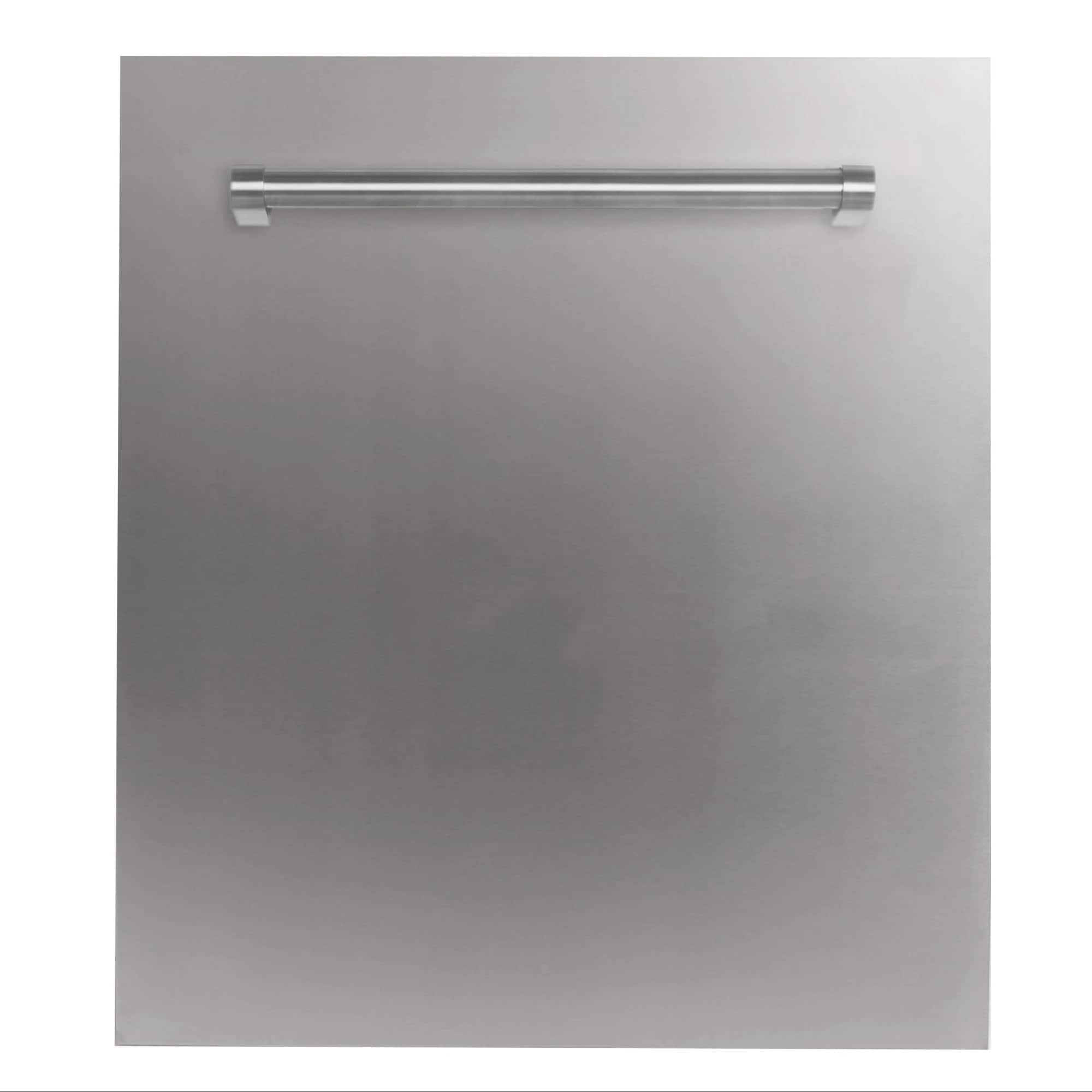 ZLINE 24" Dishwasher in Stainless Steel with Stainless Steel Tub and Traditional Style Handle (DW-304-H-24)