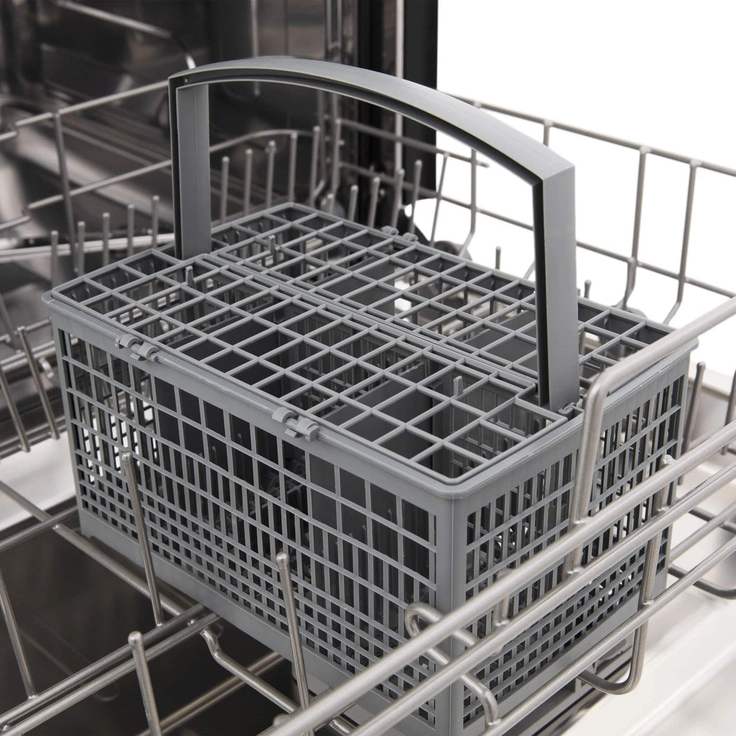 ZLINE 24" Dishwasher in Stainless Steel with Stainless Steel Tub and Traditional Style Handle (DW-304-H-24)