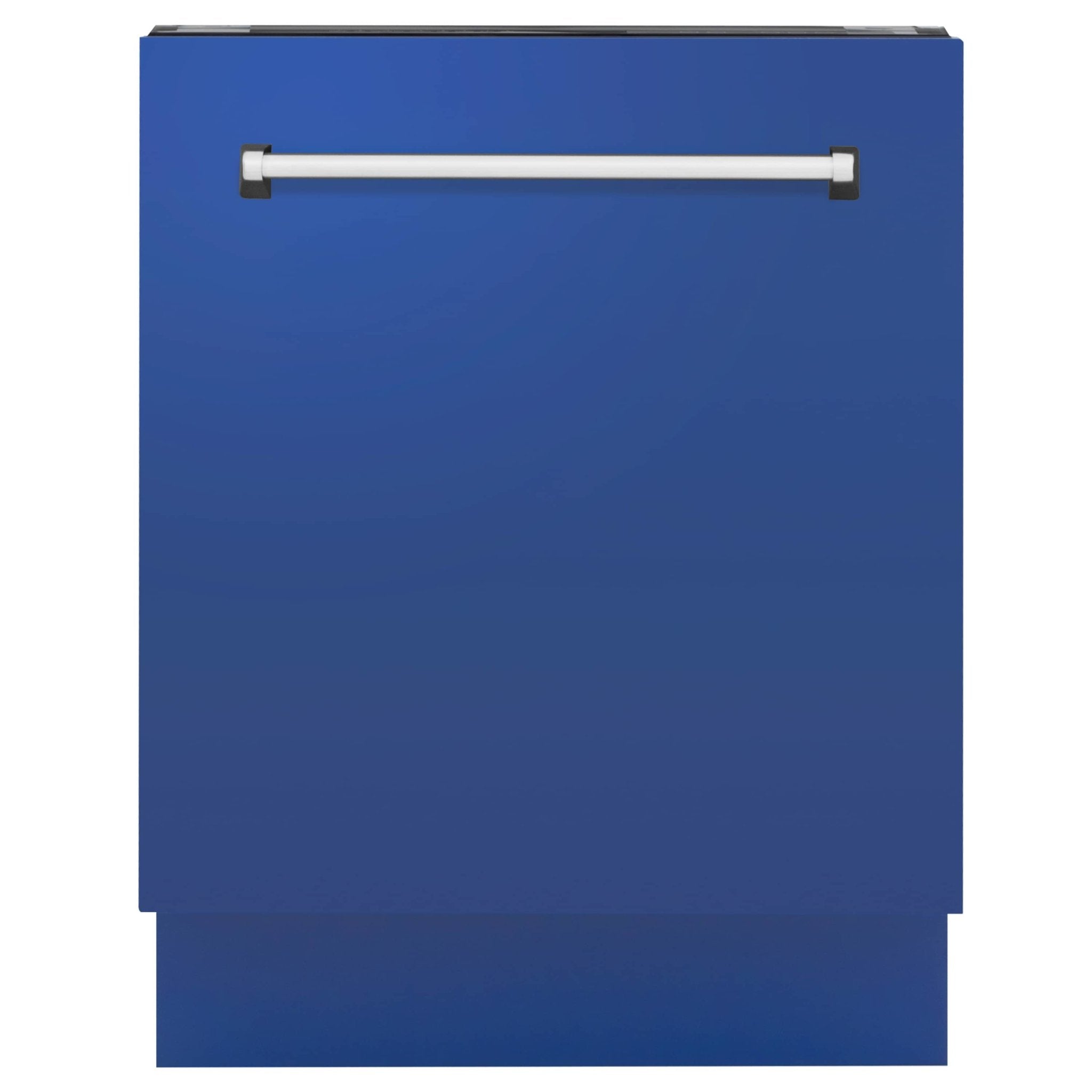 ZLINE 24" Tallac Series 3rd Rack Dishwasher in Blue Matte with Stainless Steel Tub, 51dBa (DWV-BM-24)