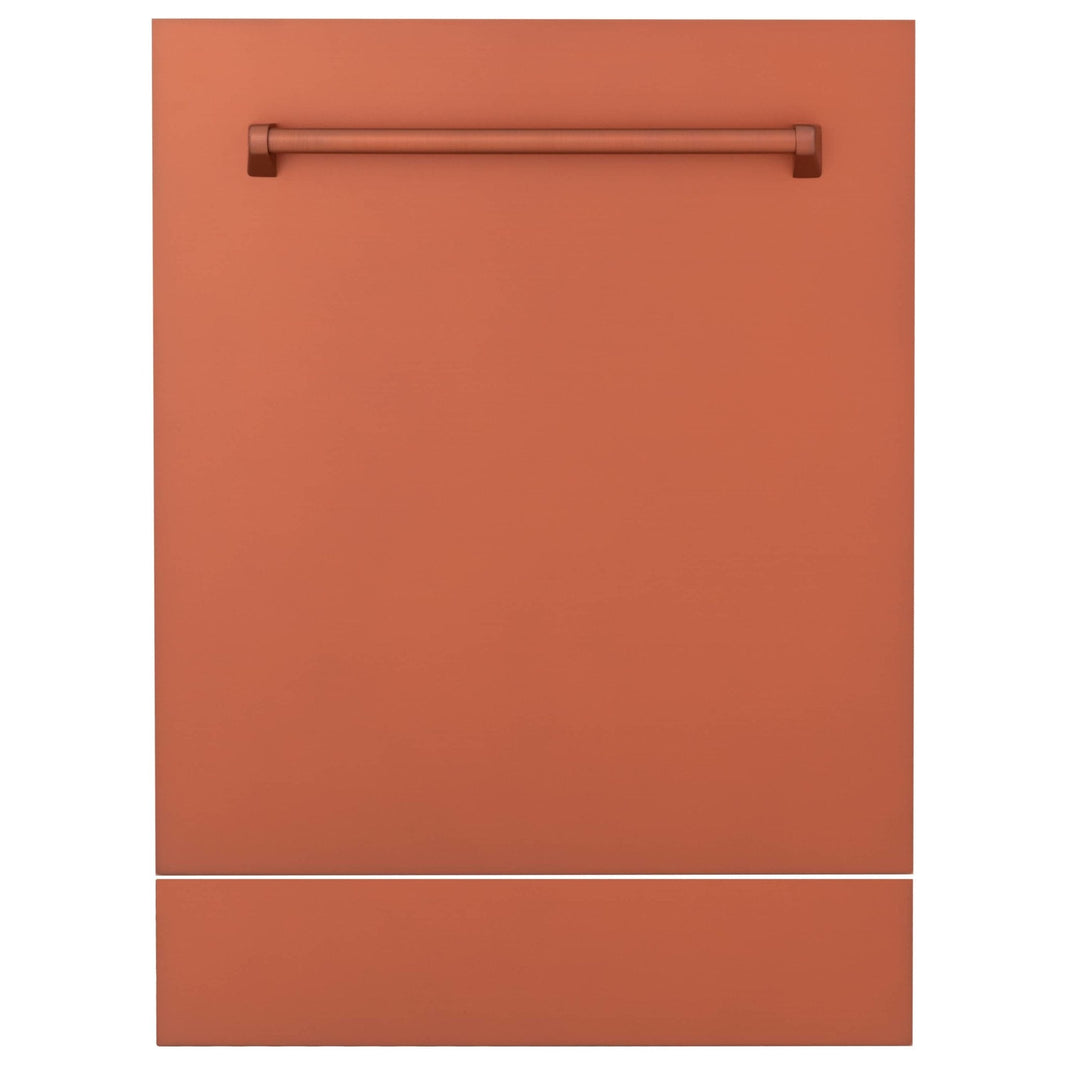 ZLINE 24" Tallac Series 3rd Rack Dishwasher in Copper with Stainless Steel Tub, 51dBa (DWV-C-24)