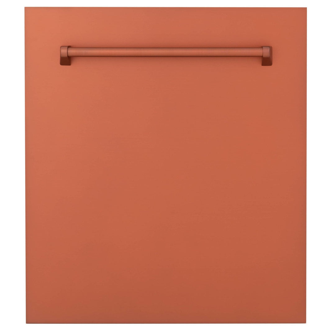 ZLINE 24" Tallac Series 3rd Rack Dishwasher in Copper with Stainless Steel Tub, 51dBa (DWV-C-24)