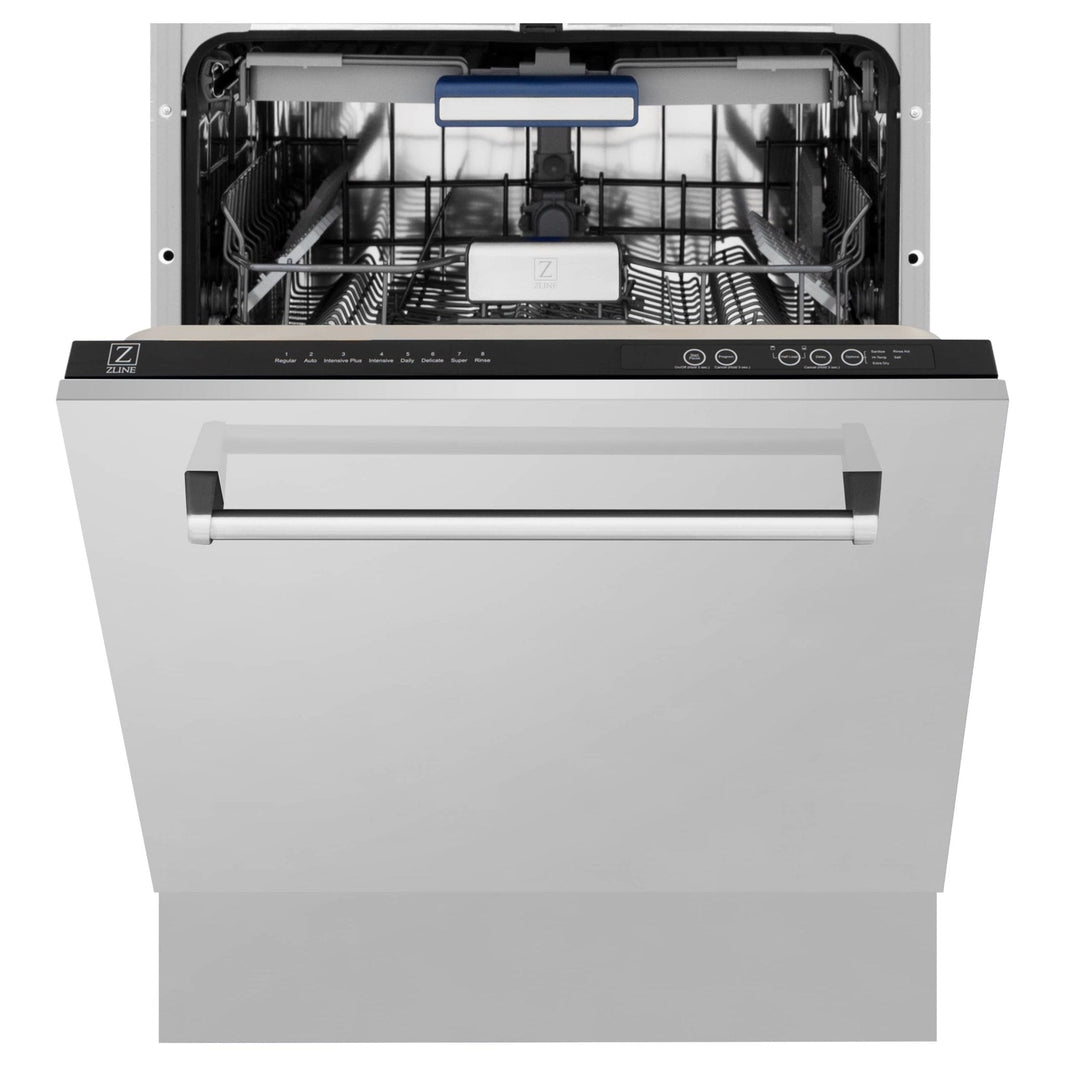 ZLINE 24-Inch Tallac Series 3rd Rack Dishwasher in Stainless Steel, 51dBa (DWV-304-24)