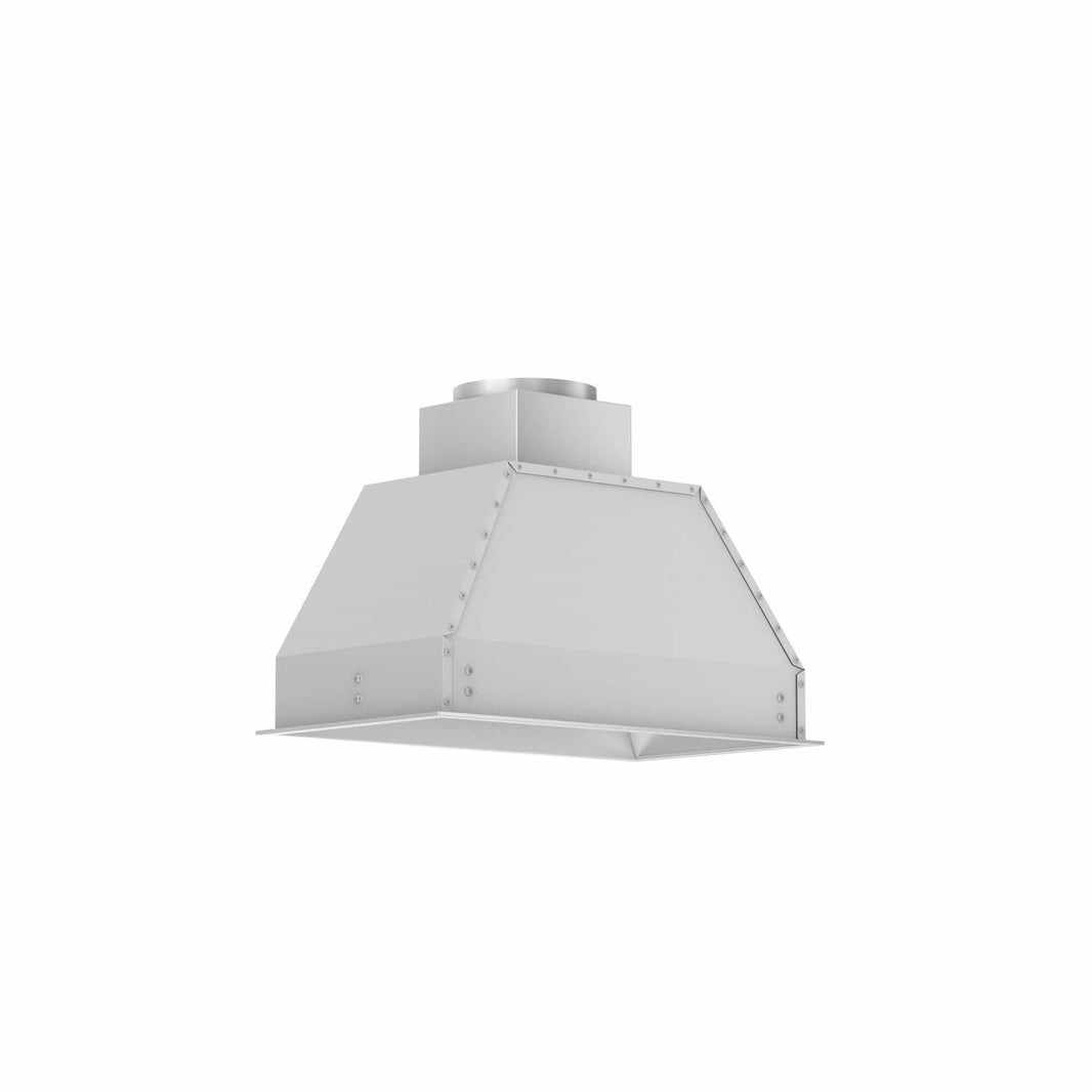 ZLINE 28-Inch Remote Dual Blower Range Hood Insert in Stainless Steel with 700 CFM Motor - 15-Inch Depth (695-RD-28)