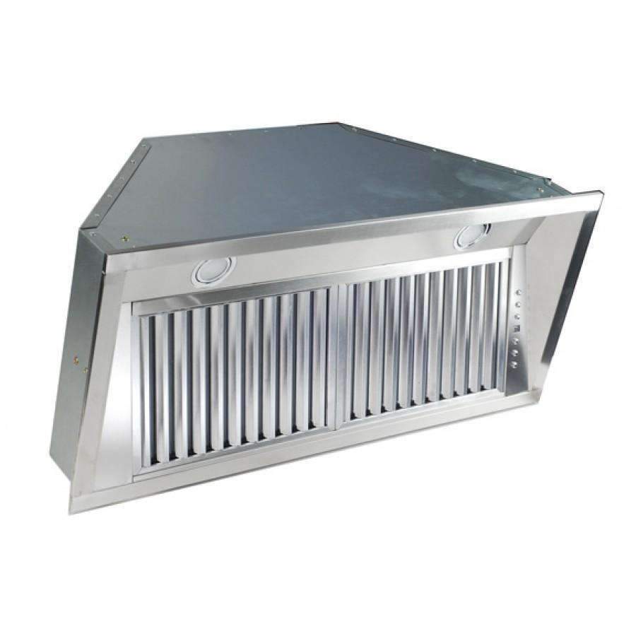 ZLINE 28-Inch Range Hood Insert in Stainless Steel - 15-Inch Depth (695-28)