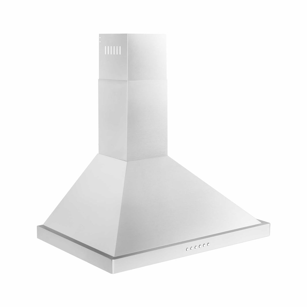 ZLINE 30-Inch Alpine Series Wall Mount Range Hood with Remote in Stainless Steel (ALP10WL-30)