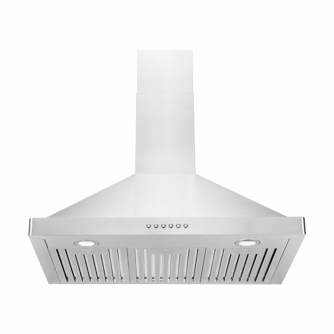 ZLINE 30-Inch Alpine Series Wall Mount Range Hood with Remote in Stainless Steel (ALP10WL-30)