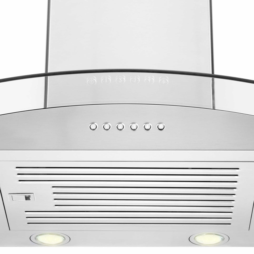 ZLINE 30-Inch Alpine Series Wall Mount Range Hood with Remote in Stainless Steel (ALP70WL-30)