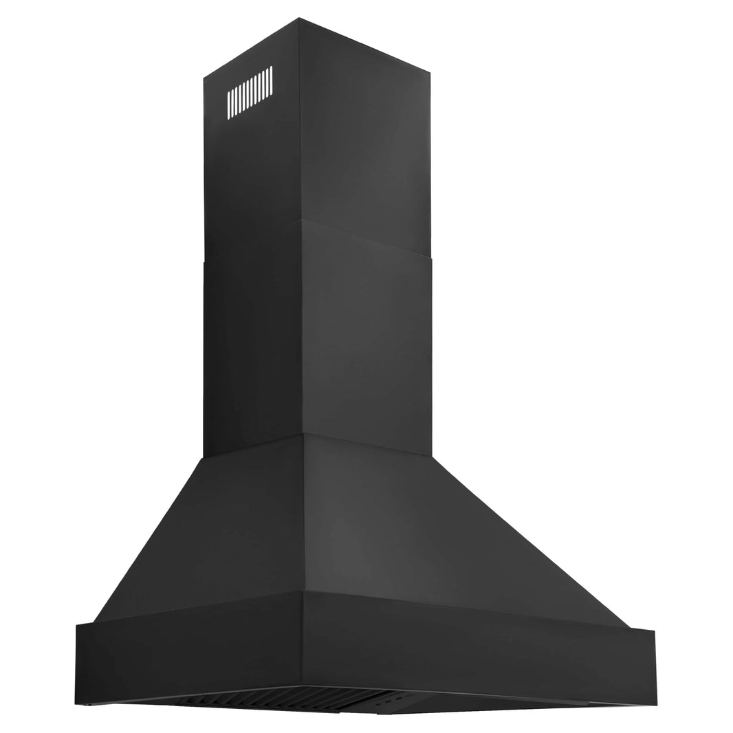 ZLINE 30-Inch Black Stainless Steel Wall Mount Range Hood (BS655N-30)