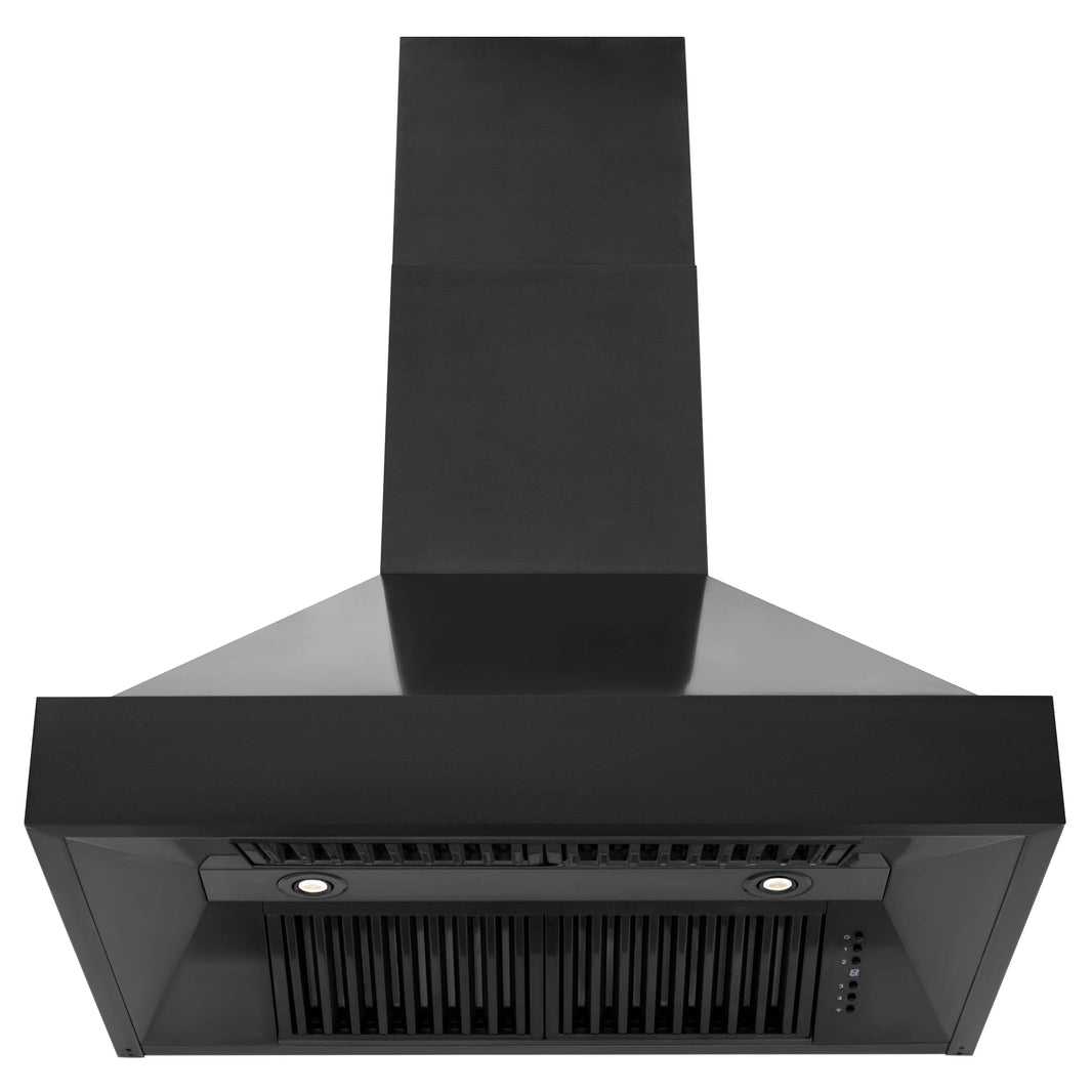 ZLINE 30-Inch Black Stainless Steel Wall Mount Range Hood (BS655N-30)