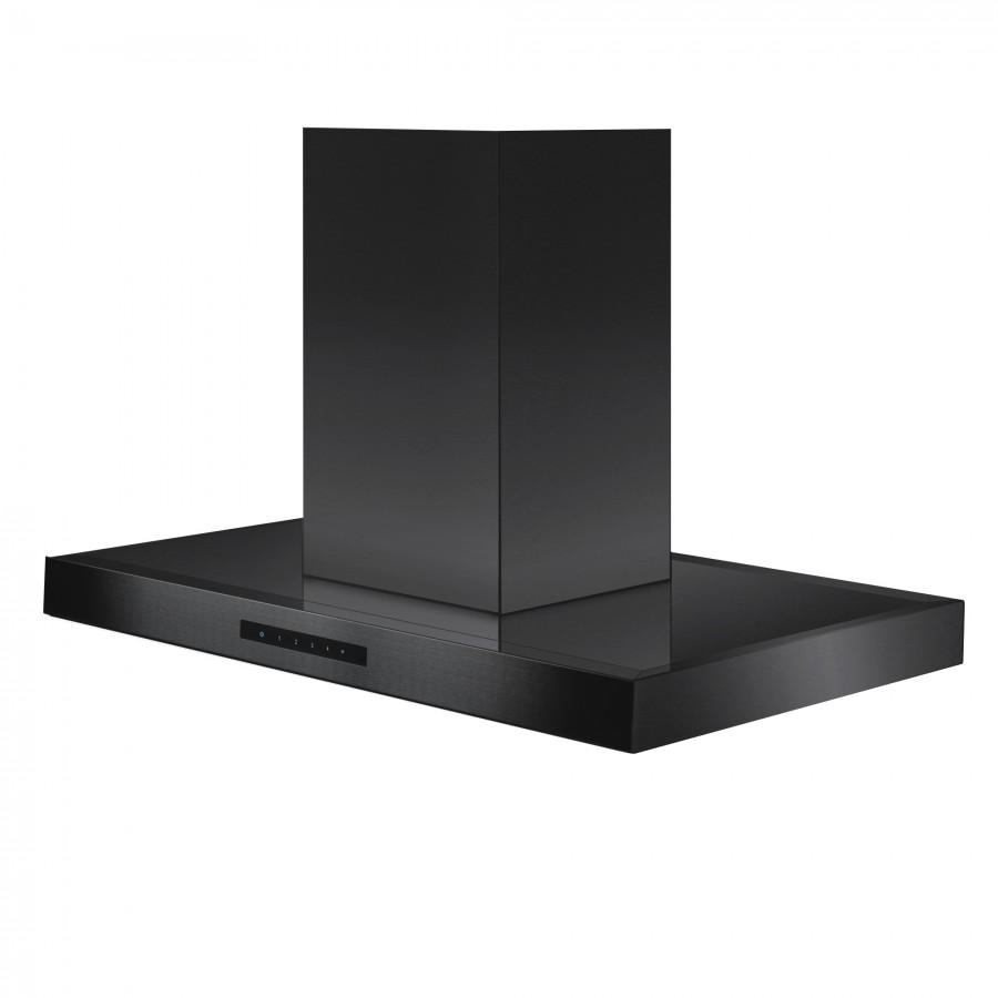 ZLINE 30-Inch Convertible Island Mount Range Hood in Black Stainless Steel (BSKE2iN-30)