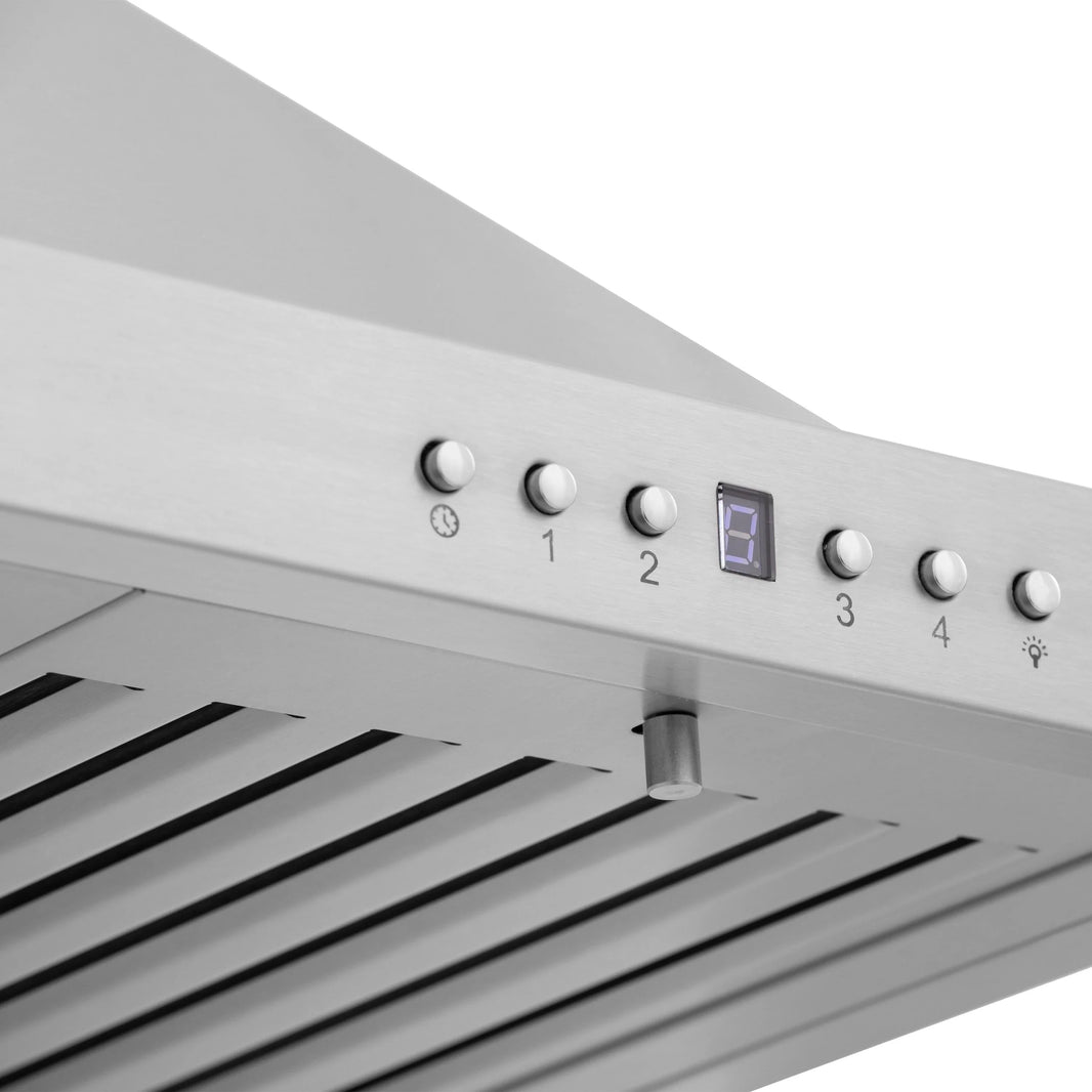 ZLINE 30-Inch Convertible Vent Outdoor Approved Wall Mount Range Hood in Stainless Steel (KB-304-30)