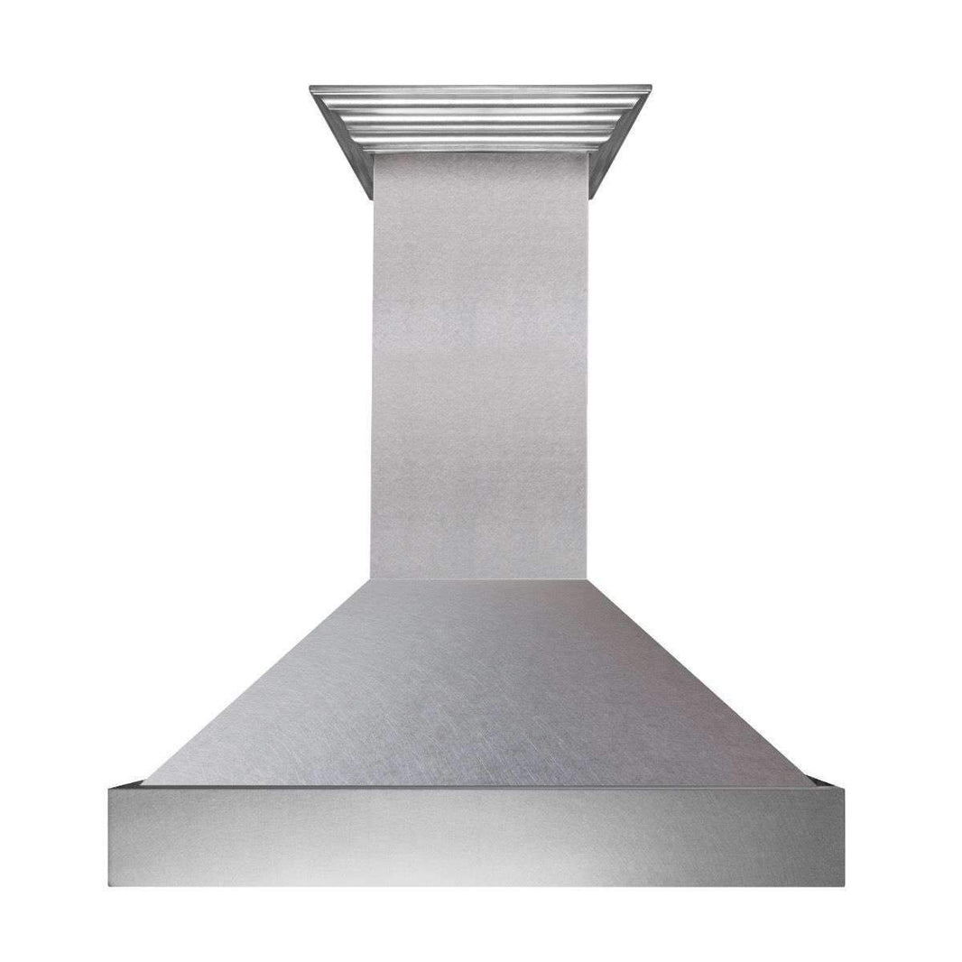 ZLINE 30-Inch DuraSnow Stainless Steel Wall Mount Range Hood with DuraSnow Shell (8654SN-30)