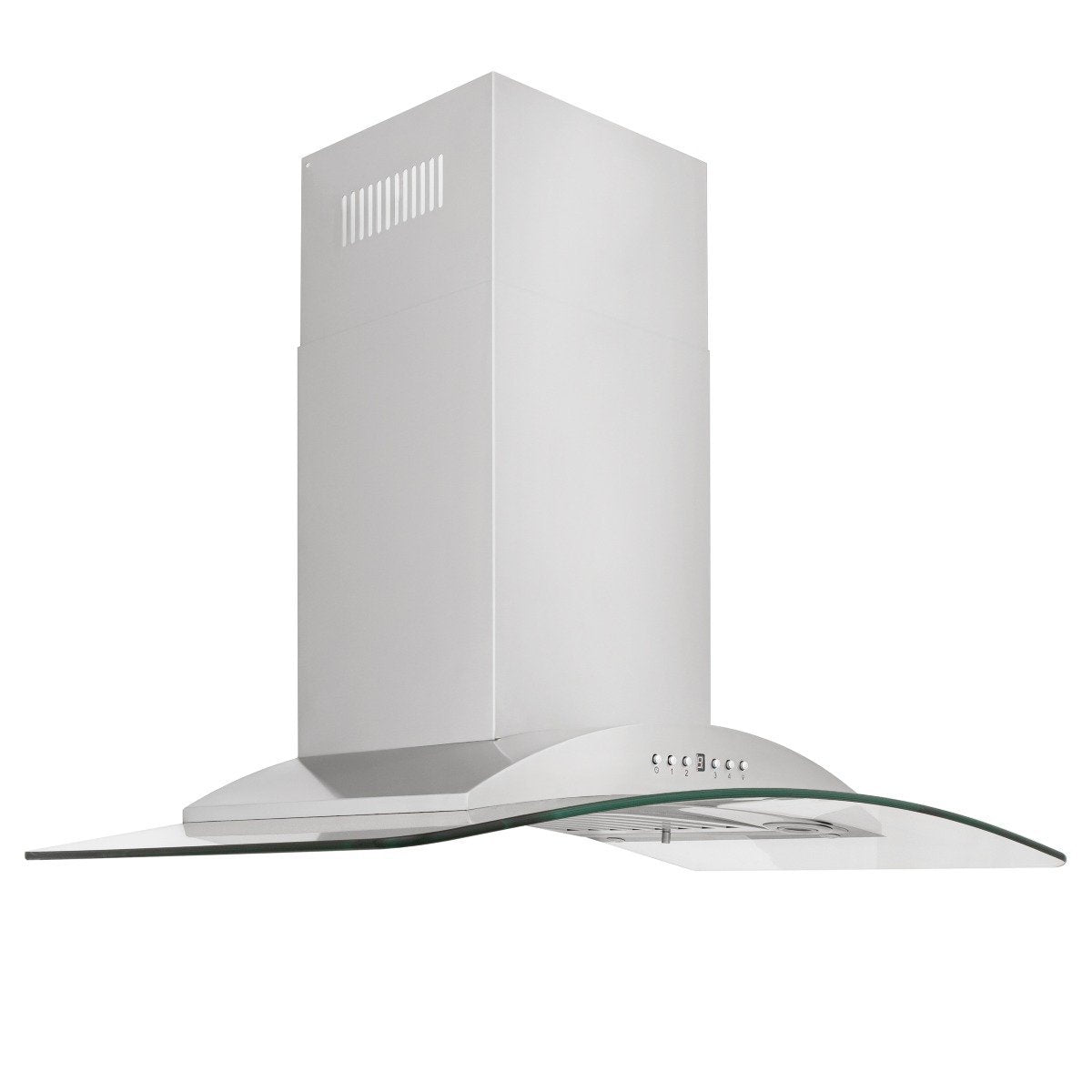 ZLINE 30-Inch Convertible Vent Wall Mount Range Hood in Stainless Steel & Glass (KN-30)