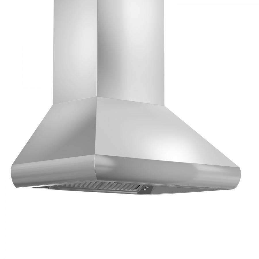 ZLINE 30-Inch Professional Convertible Vent Wall Mount Range Hood in Stainless Steel (587-30)