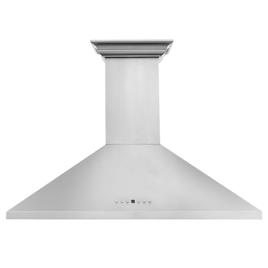 ZLINE 30-Inch Wall Mount Range Hood in Stainless Steel with Built-in CrownSound® Bluetooth Speakers (KL2CRN-BT-30)