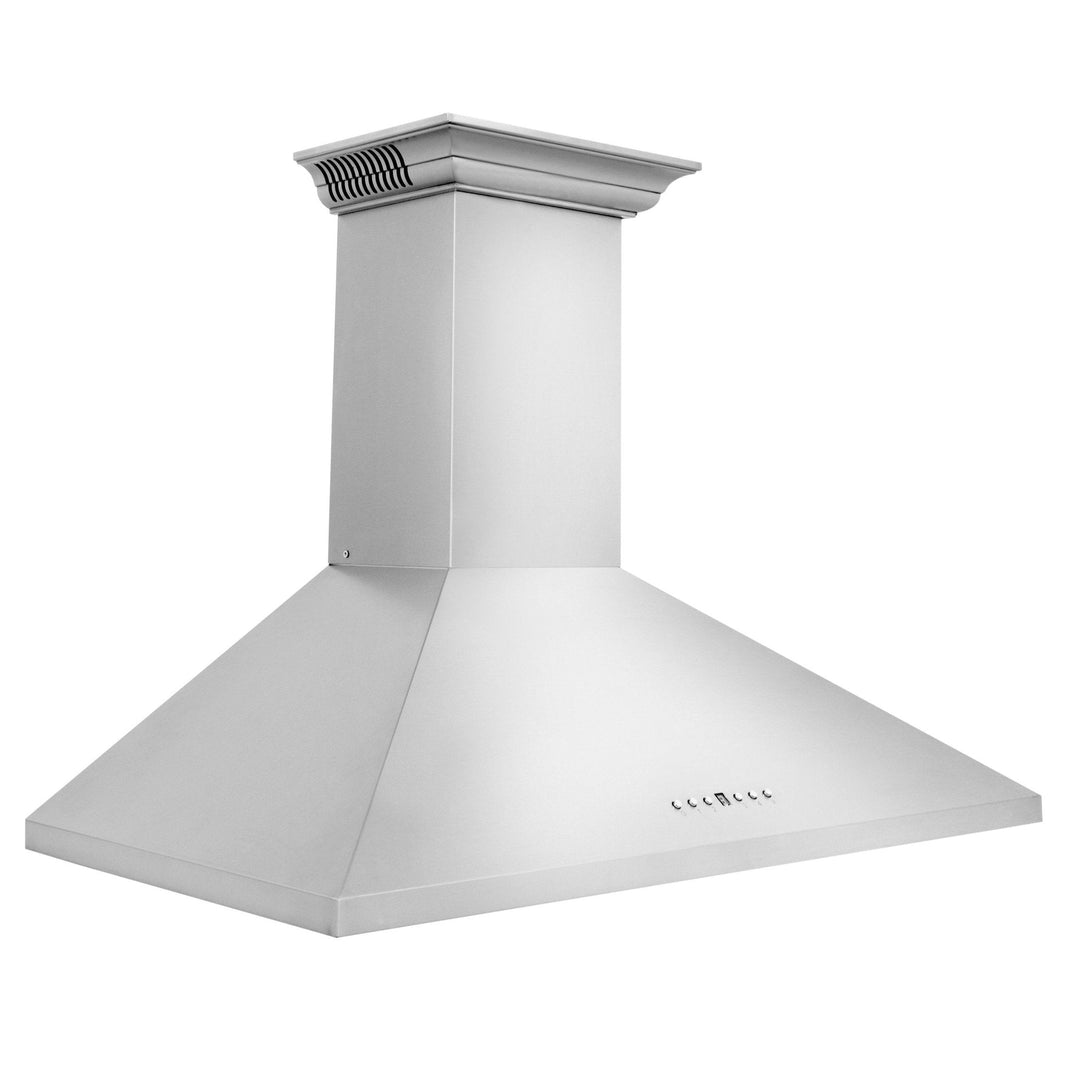 ZLINE 30-Inch Wall Mount Range Hood in Stainless Steel with Built-in CrownSound® Bluetooth Speakers (KL2CRN-BT-30)