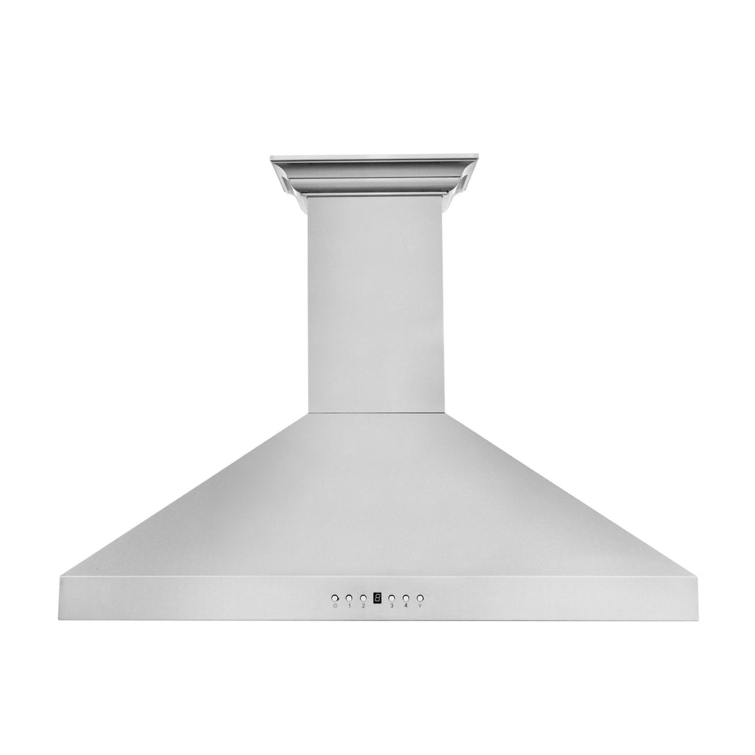 ZLINE 30-Inch Wall Mount Range Hood in Stainless Steel with Built-in CrownSound® Bluetooth Speakers (KL3CRN-BT-30)