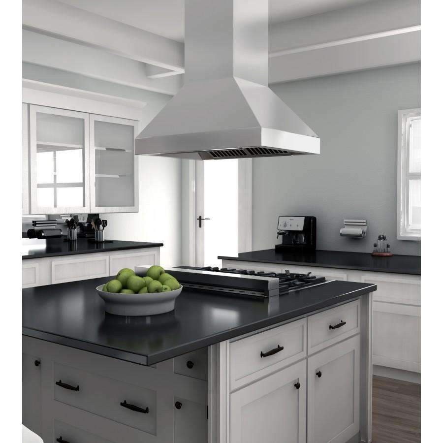 ZLINE 30-Inch Island Range Hood with 500 CFM Motor (597i-30)